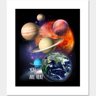 Solar Systems Planet Space Geeks Gift Astronomy Lover Posters and Art